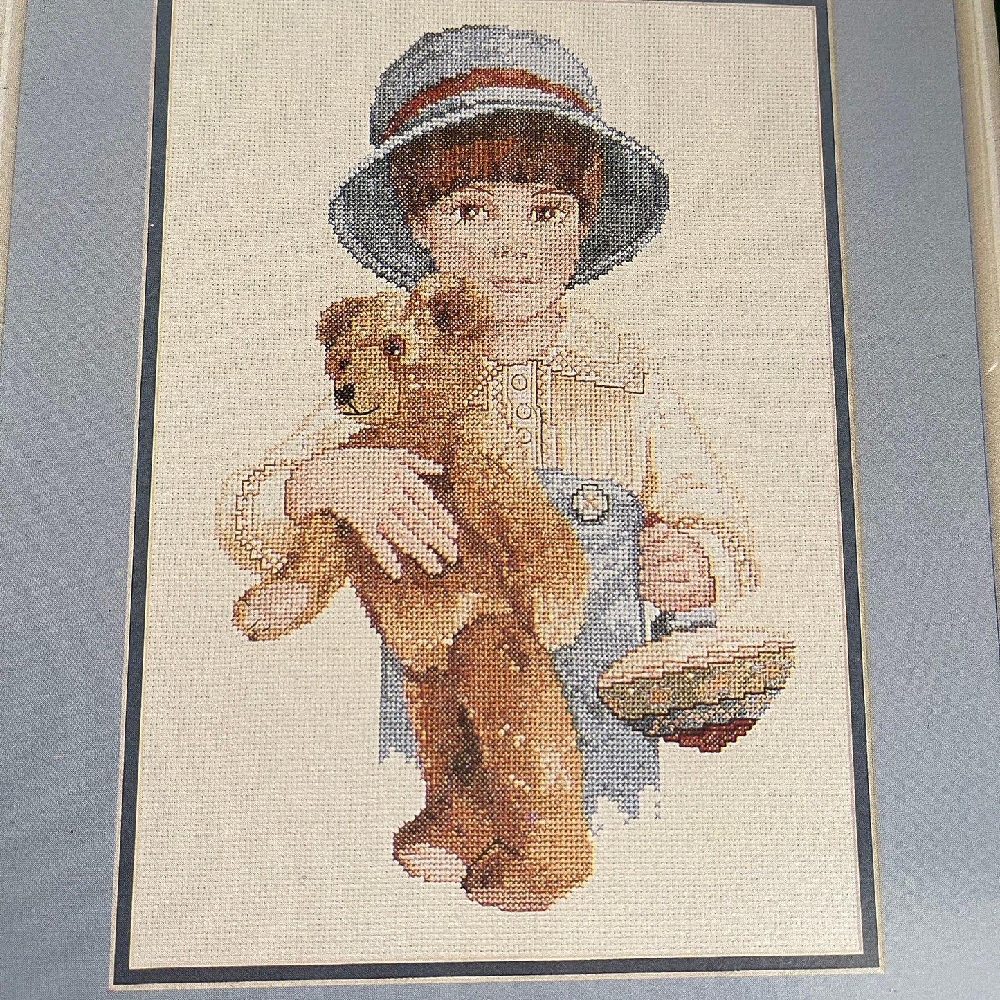 Jan Hagara&#39;s Choice Of &quot;Chris&quot; Stocking or &quot;Jimmy&quot; Johnson Creative Arts Vintage Counted Cross Stitch Charts