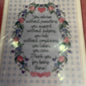 Needle Maid Designs Appreciation Sampler Counted Cross Stitch Chart