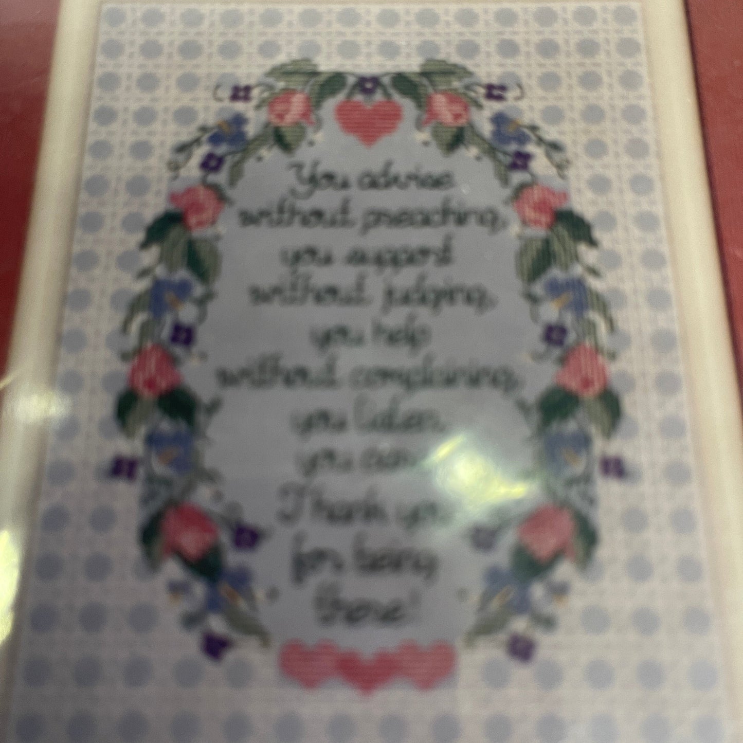 Needle Maid Designs Appreciation Sampler Counted Cross Stitch Chart