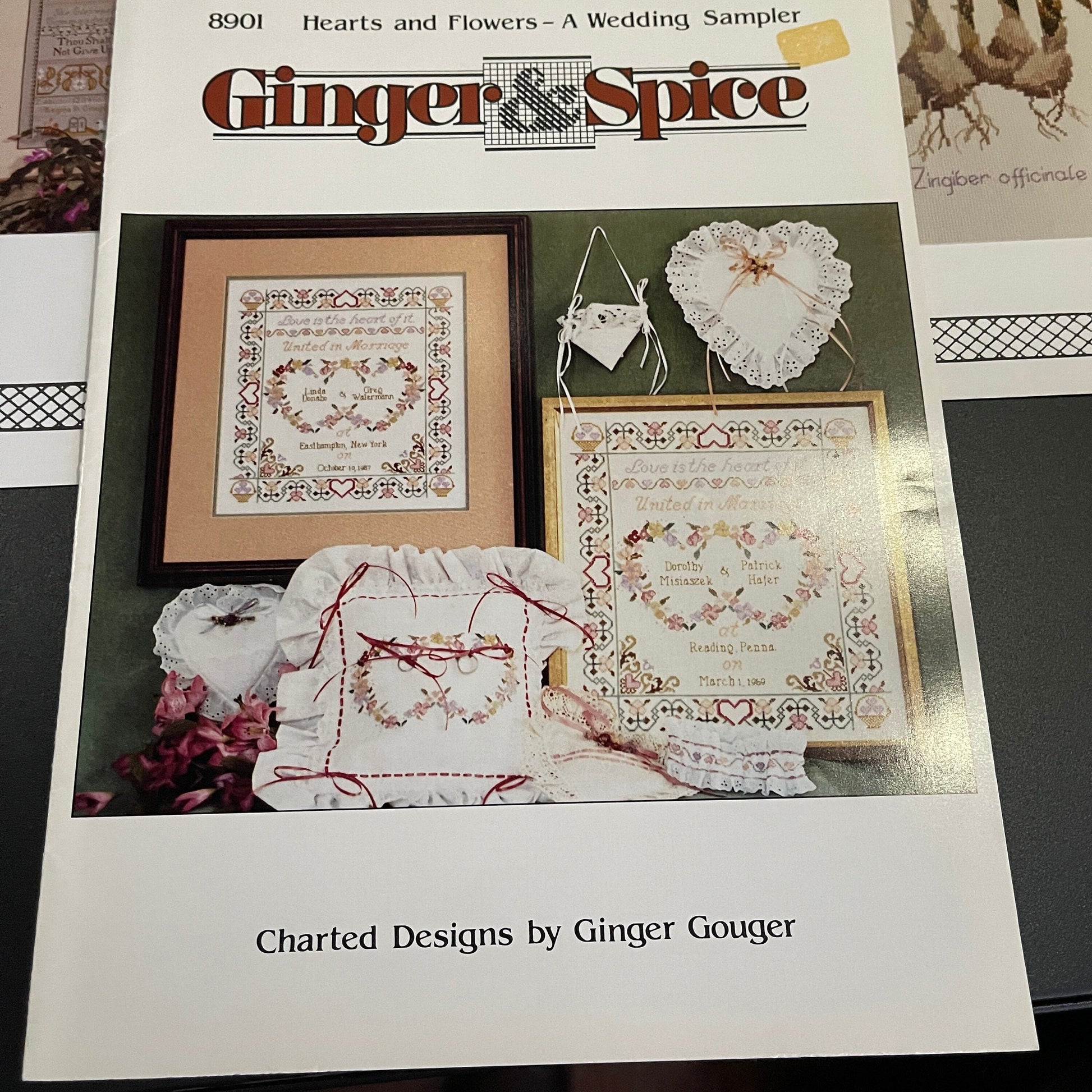 Ginger & Spice Choice Of 3 Vintage Counted Cross Stitch Charts See Pictures Descriptions and Variations