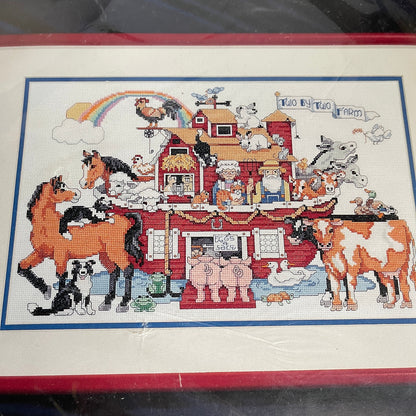 Bucilla Old McNoah by Linda Gillum Cooler Design Studios Vintage 1996 Counted Cross Stitch Kit*