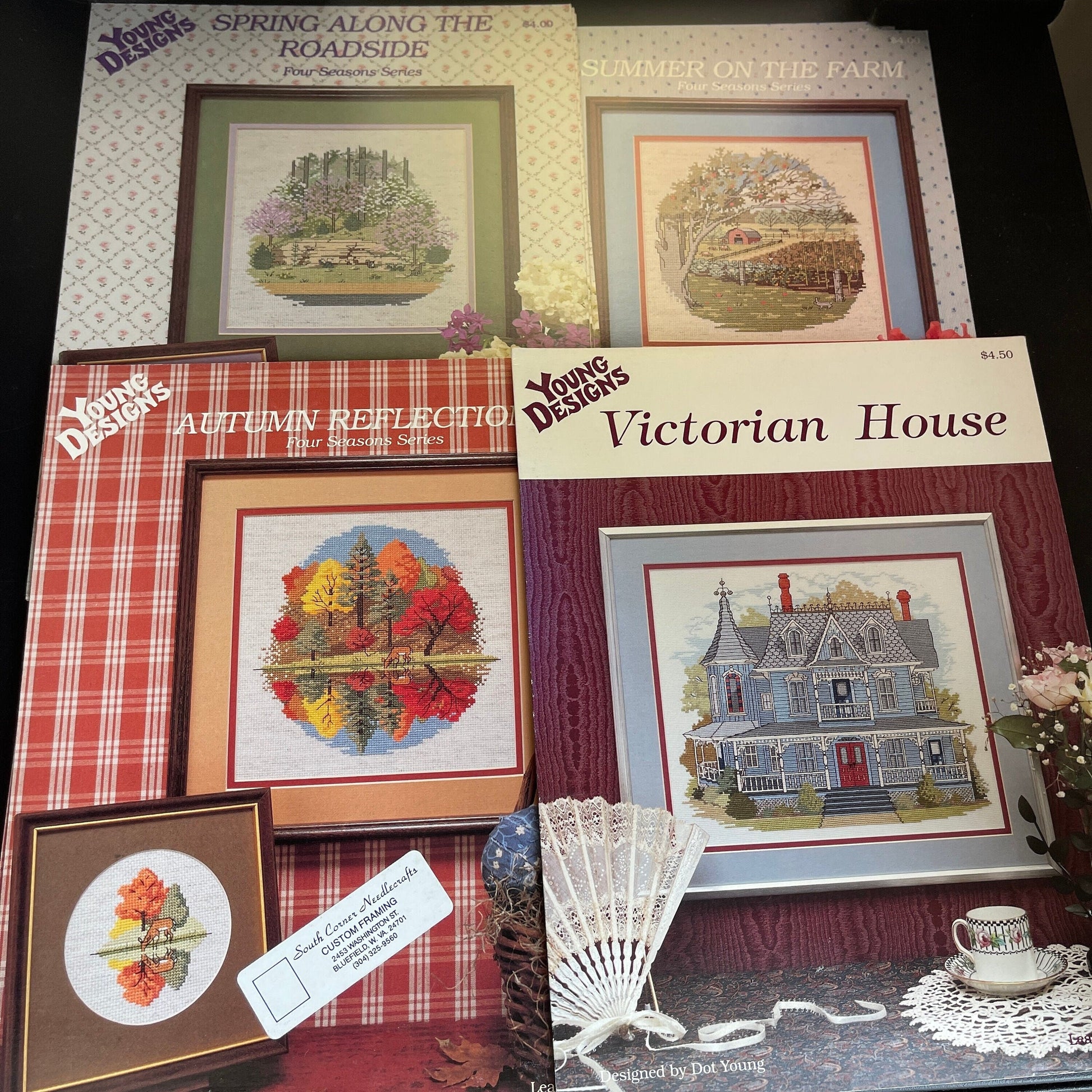 Young Designs Choice of Vintage Counted cRoss Stitch Charts See Pictures and Variations*