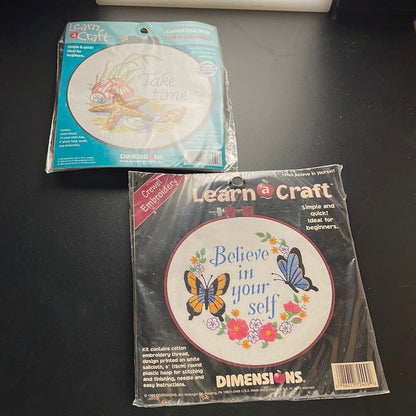 Dimensions Set of 2 Learn a Craft kits see description for details*