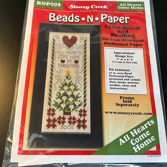 Stoney Creek Collection Beads-N-Paper choice needlecraft kits see pictures and variations*