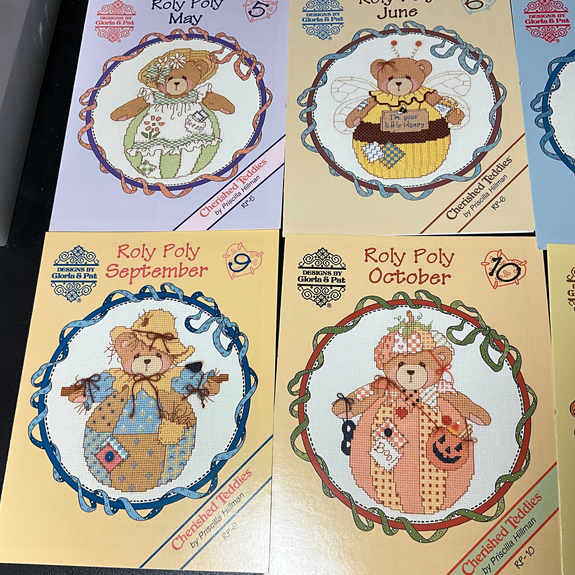 Gloria & Pat Roly Poly series set of 12 months includes*