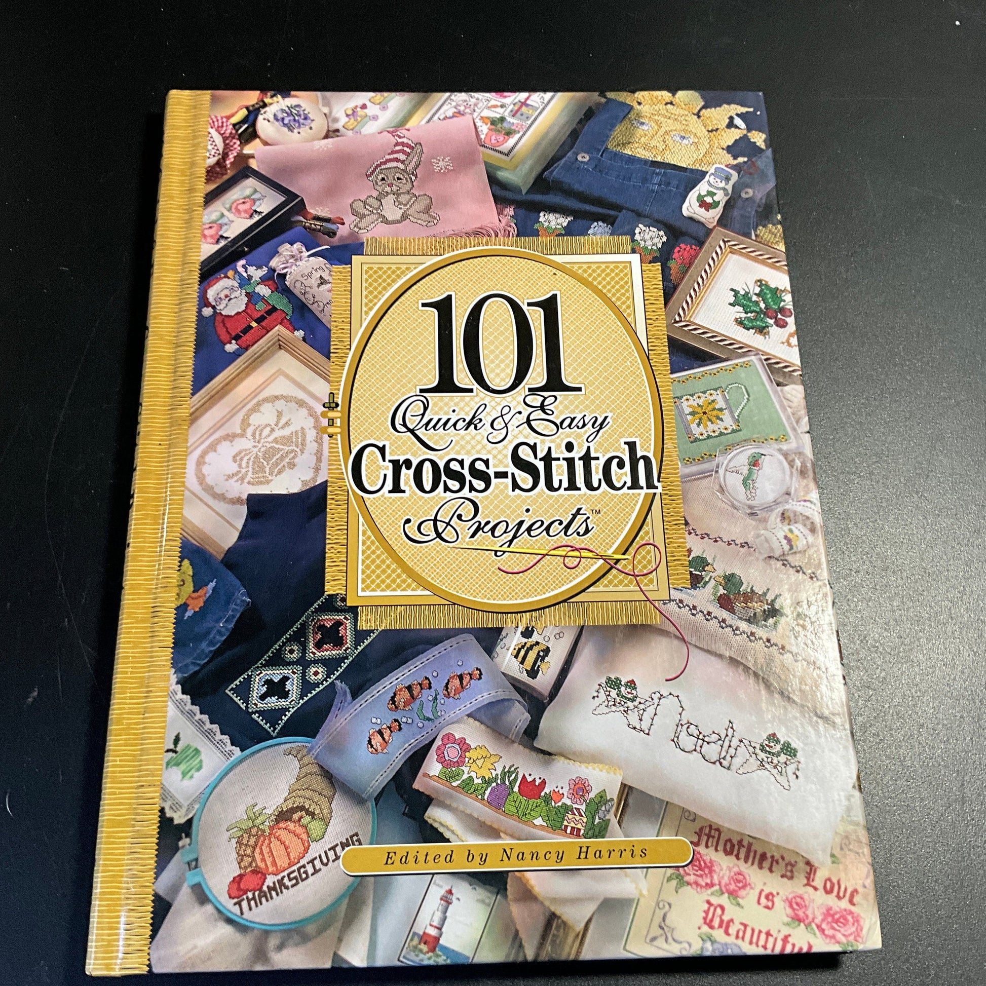 The Needlecraft Shop 101 Quick & Easy Cross-Stitch Projects hardcover book