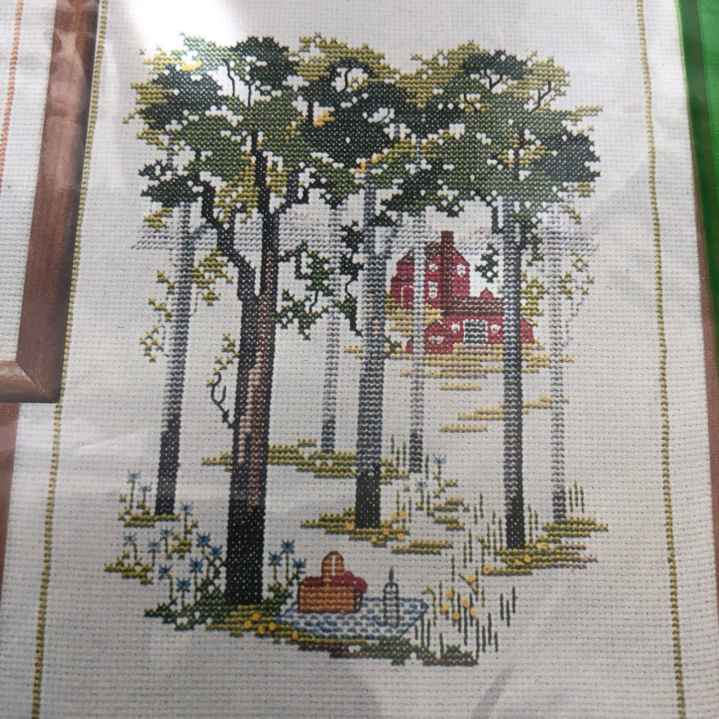 Picnic, 7407, Creative Expressions, Vintage, Counted Cross Stitch Kit, 11 by 14 Inches