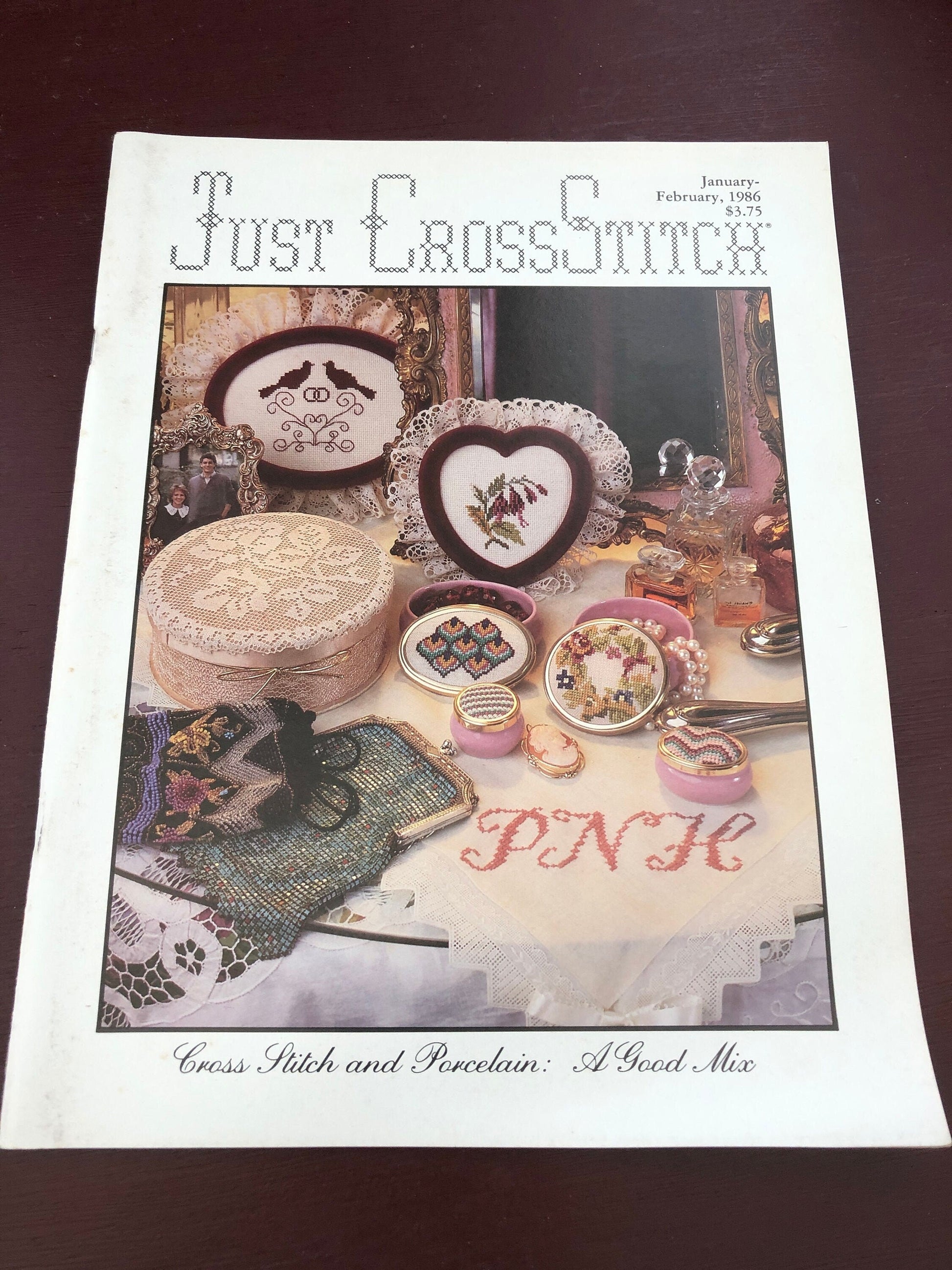 Just Cross Stitch Magazine 1986, 6 Issues, See Description*