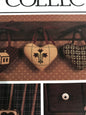 The Cricket Vintage Collection counted cross stitch Quilting Bee Hearts pattern book No 13