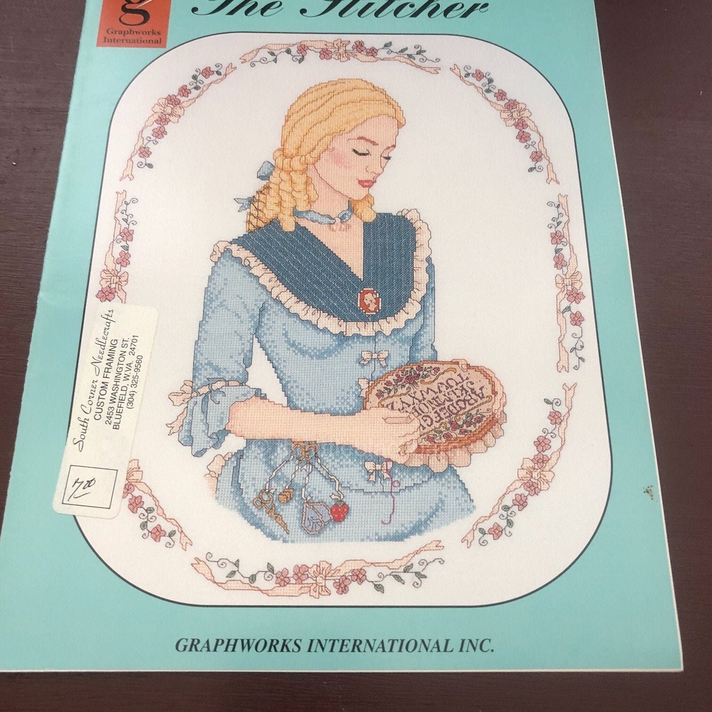 The Stitcher, Graphworks International, Vintage 1997, Counted Cross Stitch Design, Stitch Count*