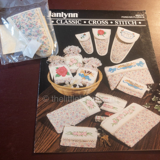 Janlynn, Forever Florals Pattern Book with Small Scissor Case