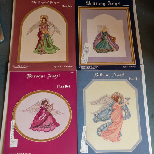 Serendipity Designs, Mar bek Angels, Group of 15, Vintage 1980s*