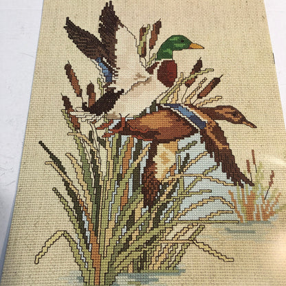 Gloria & Pat, Red Farm Studios, It&#39;s Duck Season, Vintage 1982, Counted Cross Stitch Chart