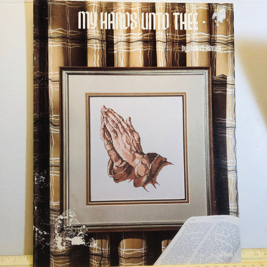 My Hands Into Thee, by Robert Aldrich, Vintage 1981, Counted Cross Stitch Chart