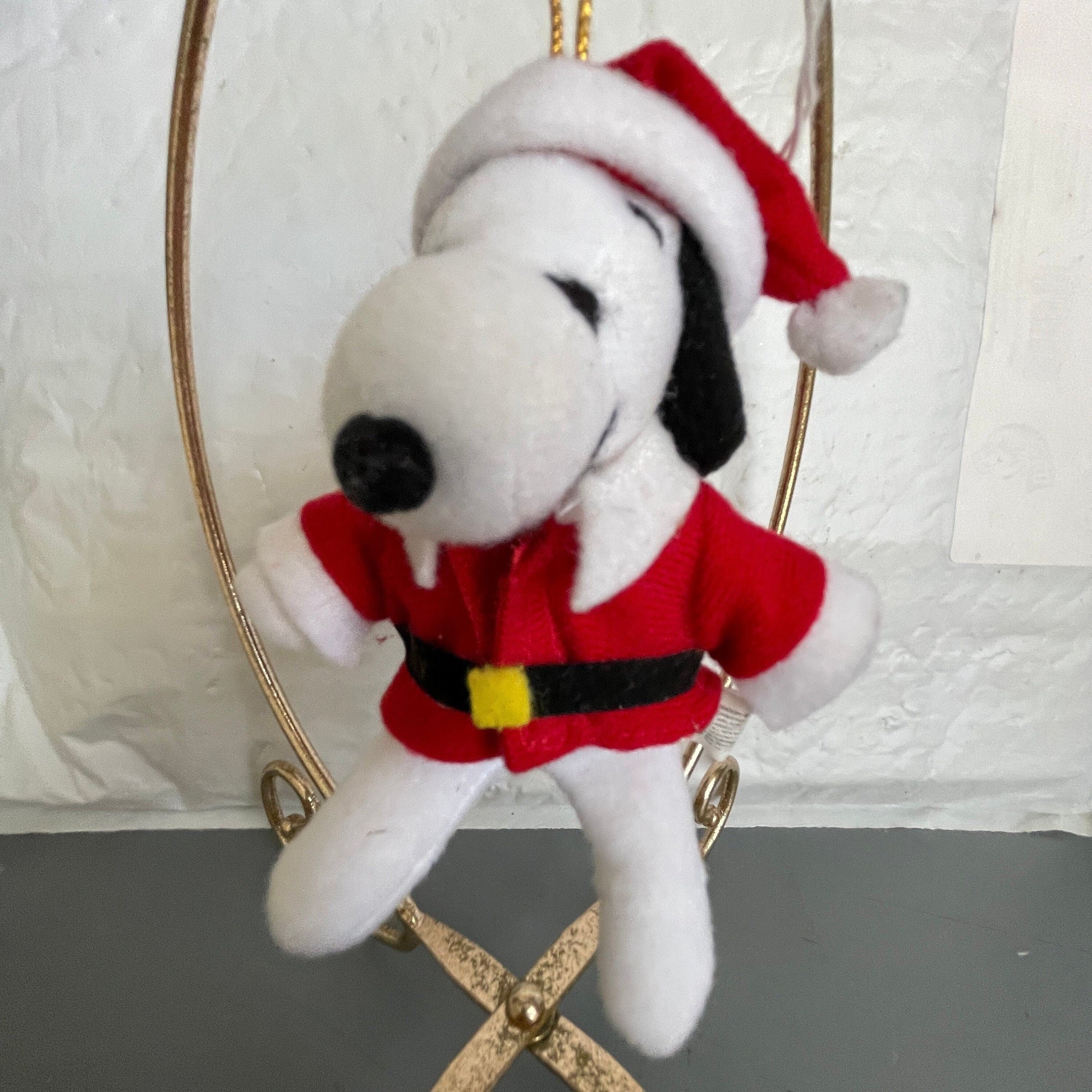 Applause Peanuts Gang Snoopy or Woodstock Choice Of Stuffed Plush Ornaments See Variations