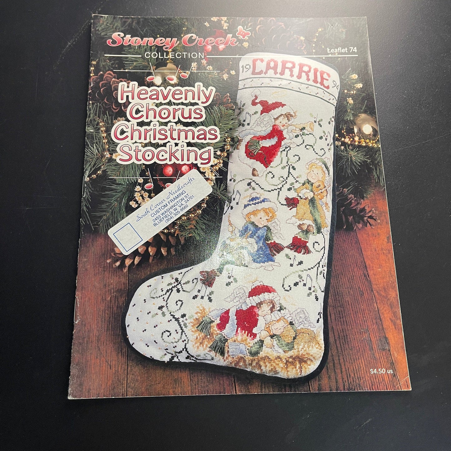 Stoney Creek Collection choice of beautiful Christmas stocking vintage cross stitch charts see pictures and variations*