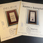 DKT Originals Set of 2 Believe & Santa&#39;s Sampler vintage 1994counted cross stitch chart