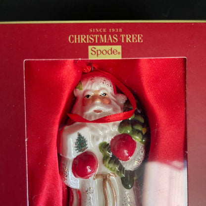 Spode Christmas Tree choice of Santa Clause or Train Engine porcelain ornaments see pictures and variations*