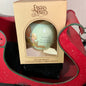 Enesco Precious Moments Wish you a Merry Christmas vintage 1980 glass ball ornament