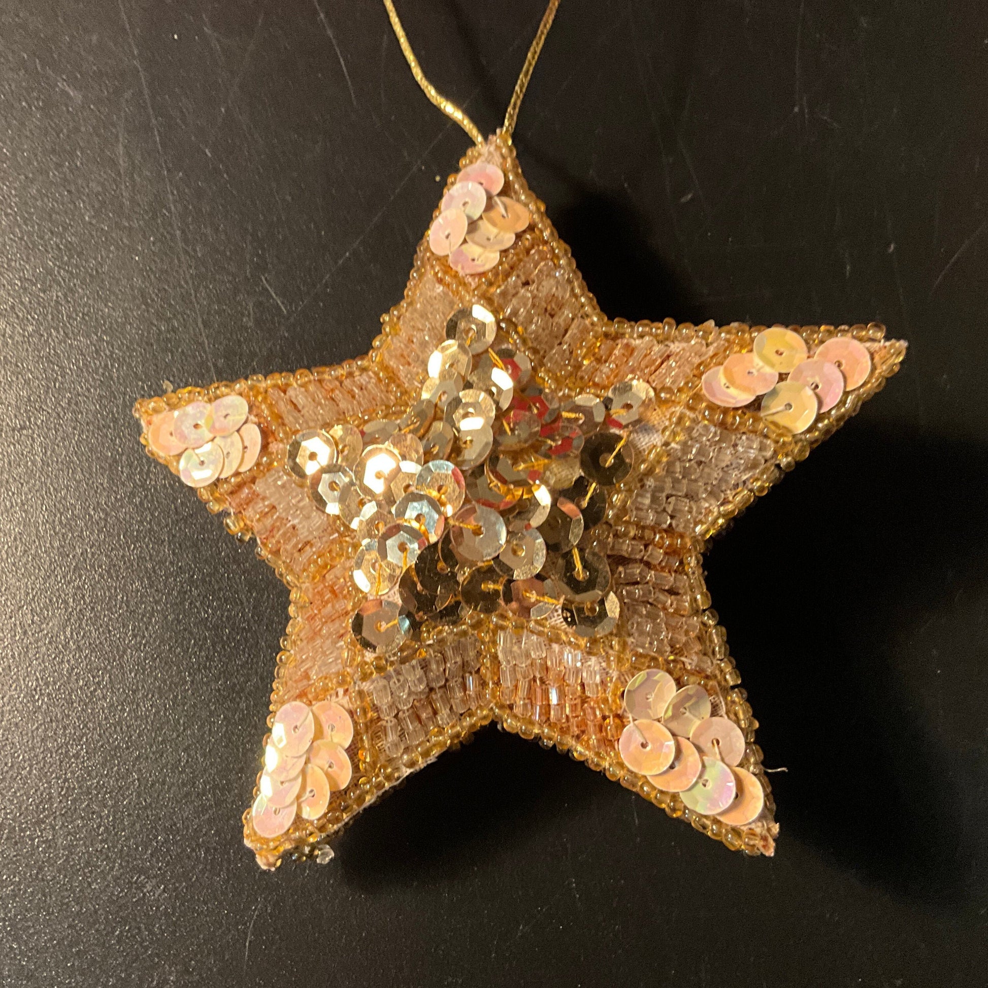 Sequins fabric & felt choice of nice vintage Christmas ornaments see pictures and variations*