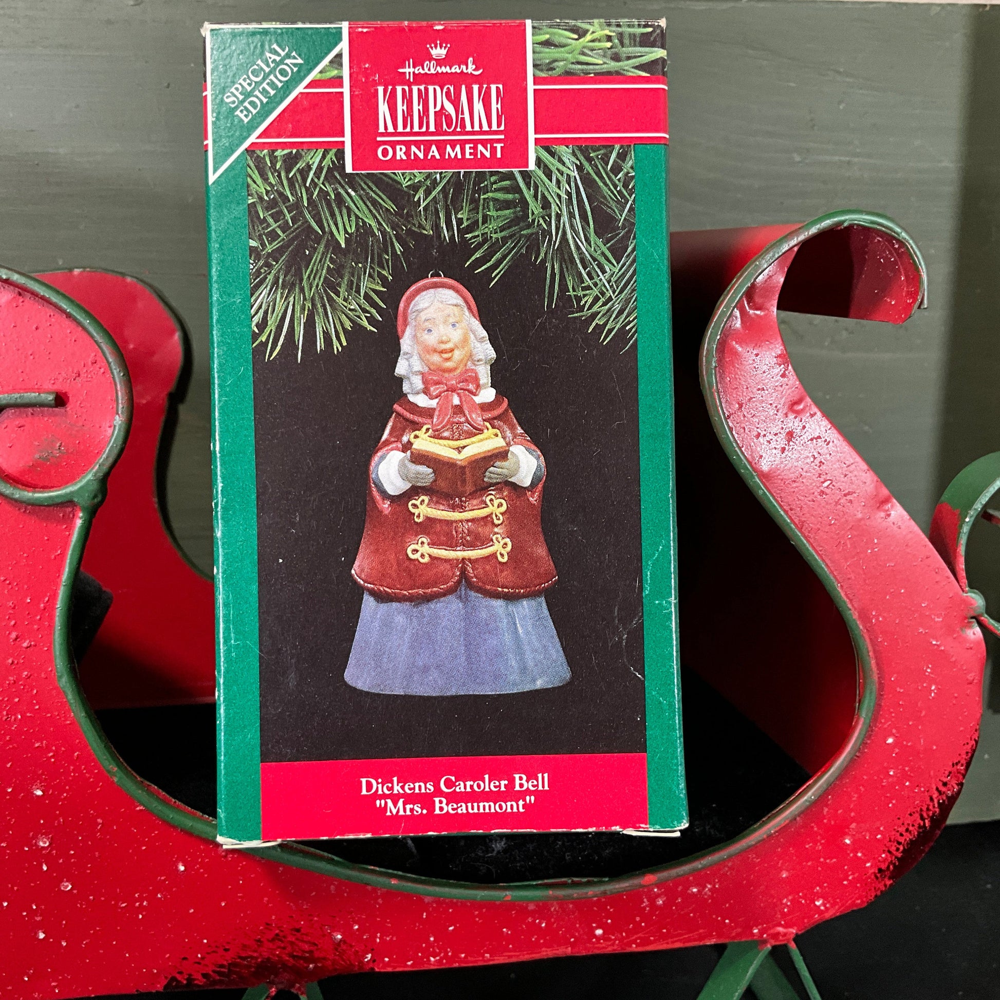 Hallmark choice Dickens Caroler Bell Keepsake Ornaments see pictures and variations*