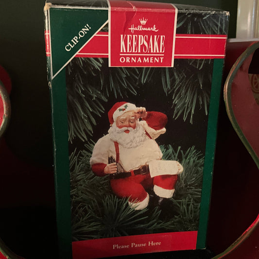 Hallmark Coca-Cola Santa choice Keepsake ornaments see pictures and variations*