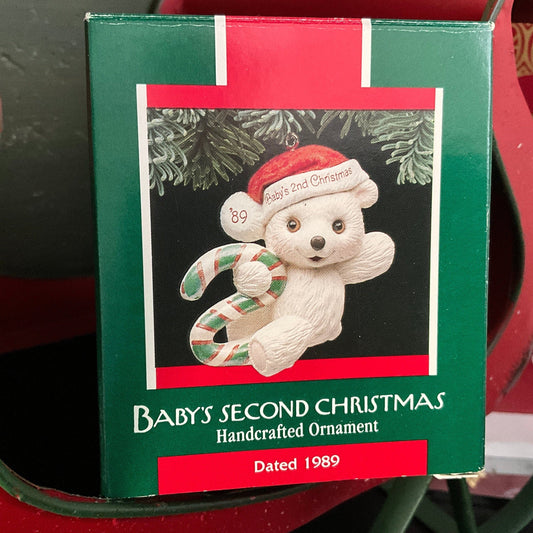 Hallmark Baby&#39;s Second Christmas choice Keepsake Ornaments see pictures and Variations*