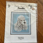 Pegasus Originals Poodle vintage 1999 counted cross stitch chart