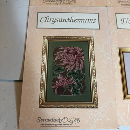 Serendipity Designs, Set Of 4, Vintage 1990, Counted Cross Stitch Chart*