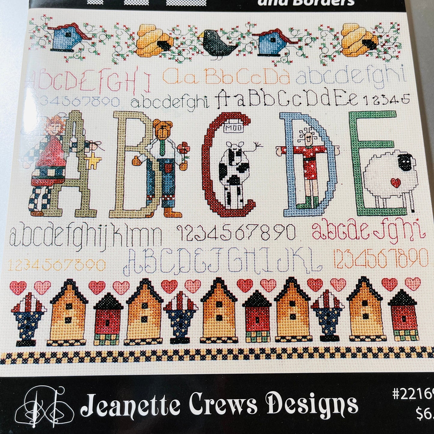 Jeanette Crews Originals choice vintage counted cross stitch charts see pictures and variations*