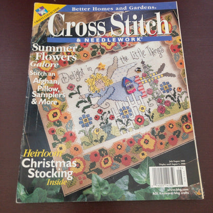 Cross Stitch & Needlework, Better Homes and Gardens, Vintage 1996 and 2000, 4 Issues*