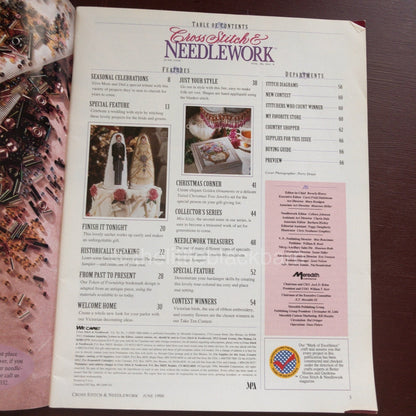 Cross Stitch & Needlework, Better Homes and Gardens, Vintage 1996 and 2000, 4 Issues*