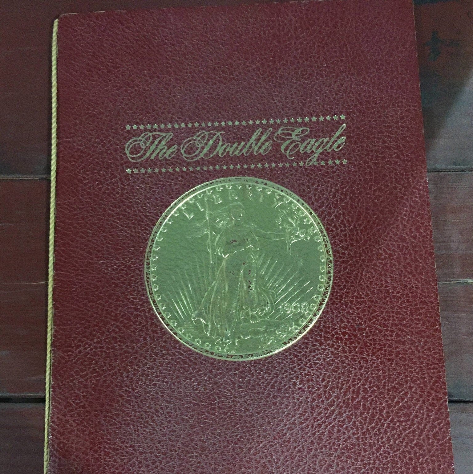 The Double Eagle Vintage Collectible Menu Very hard to find