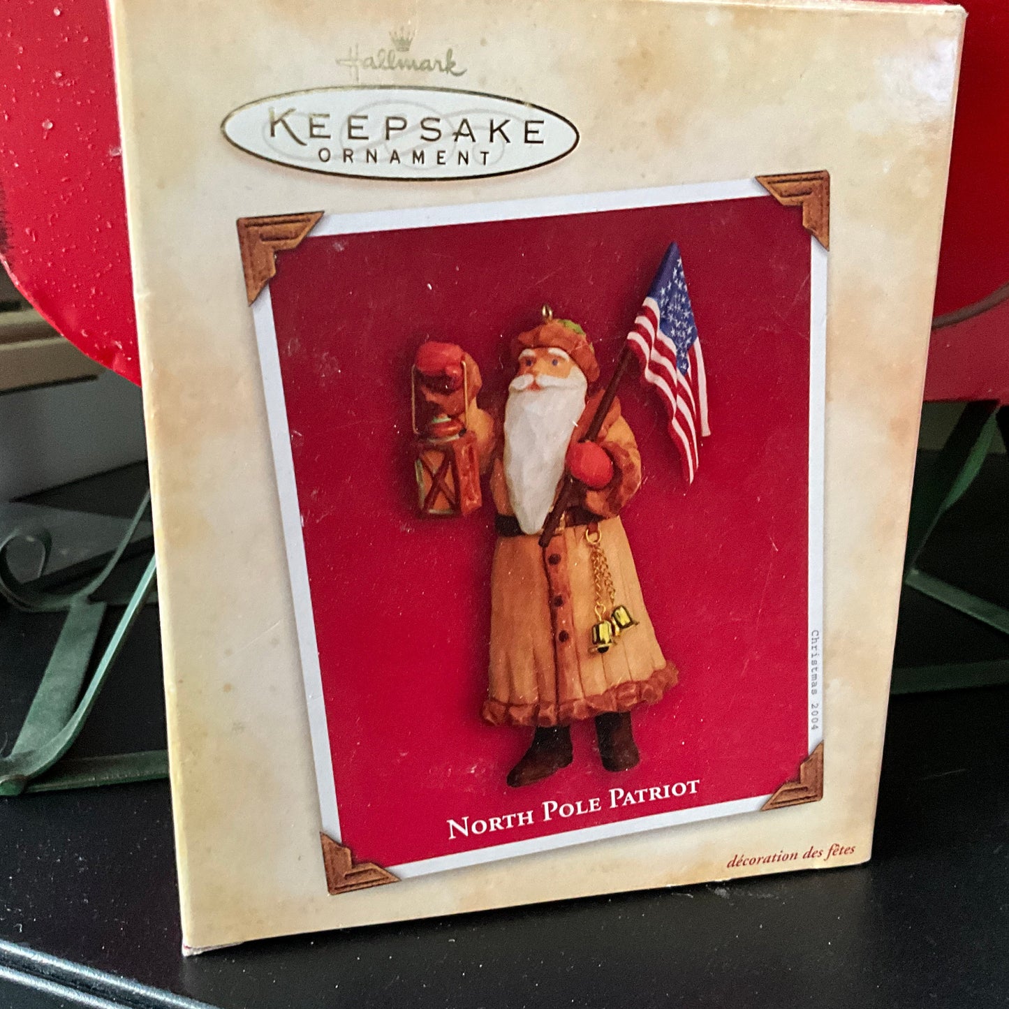 Hallmark North Pole Patriot Dated 2004 Keepsake Ornament QXG5451