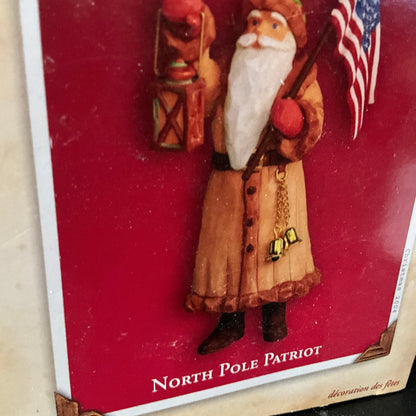 Hallmark North Pole Patriot Dated 2004 Keepsake Ornament QXG5451