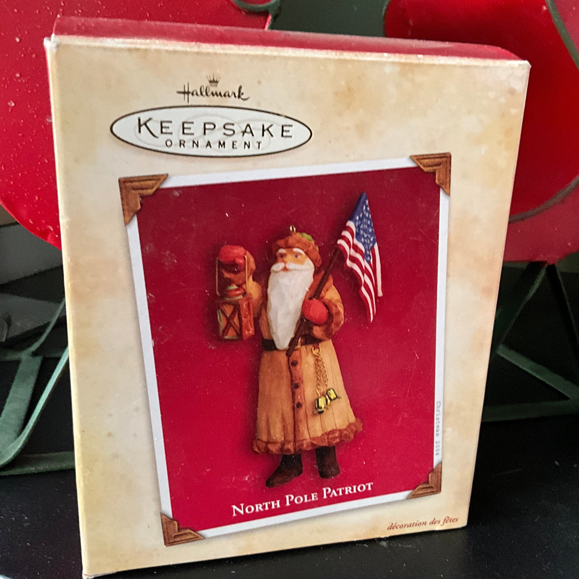 Hallmark North Pole Patriot Dated 2004 Keepsake Ornament QXG5451