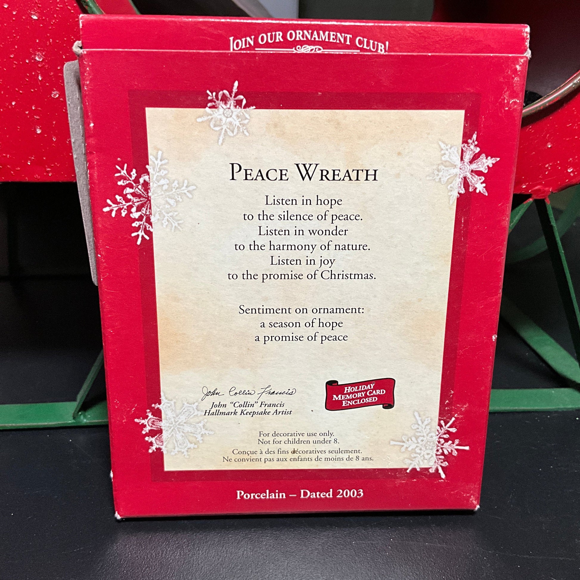 Hallmark choice white porcelain Keepsake ornaments see pictures and variations*