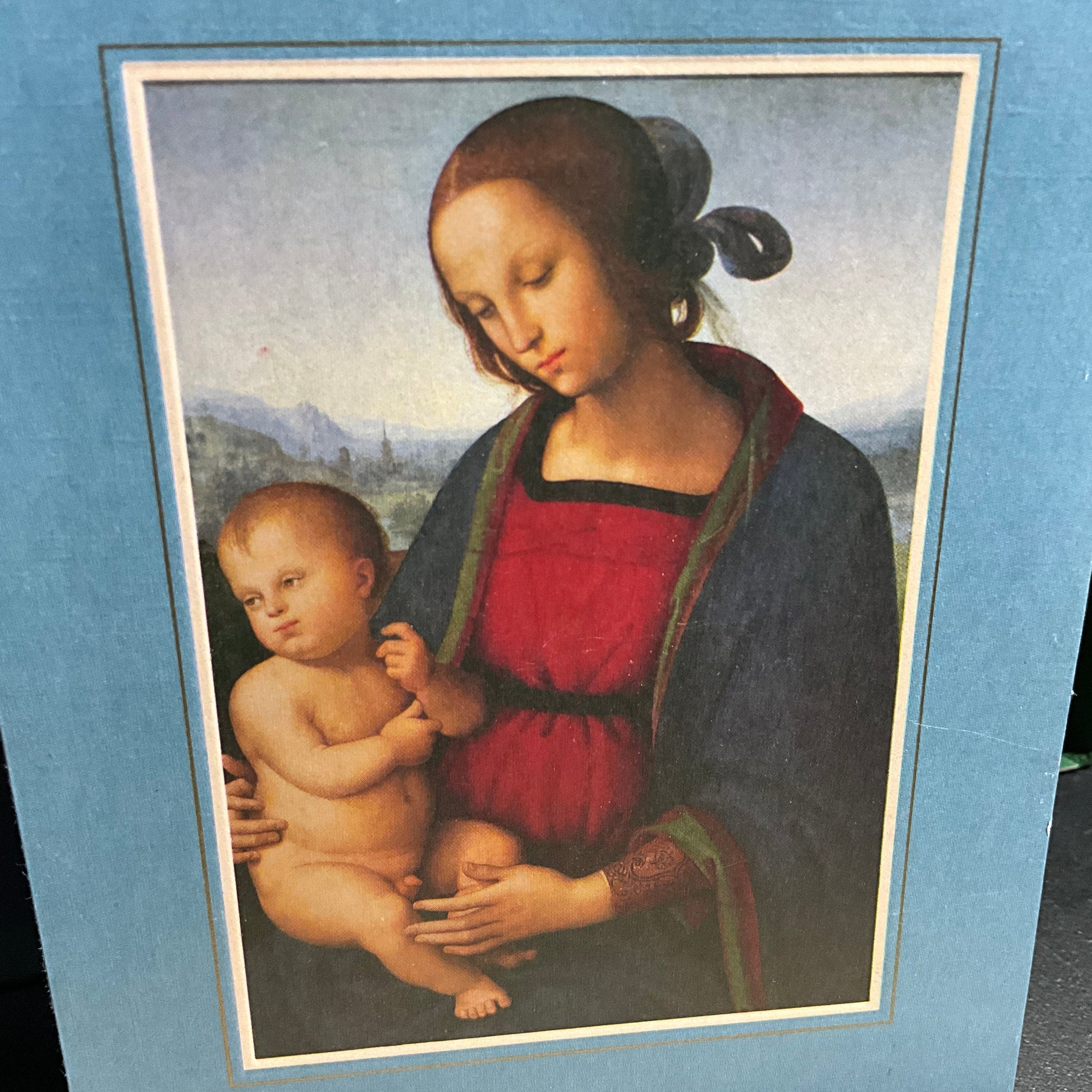 Hallmark Madonna & Child set of 19 Christmas cards with envelopes