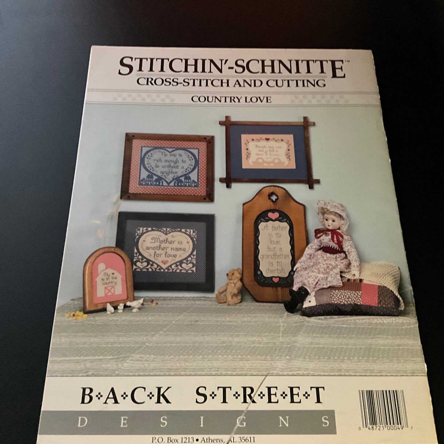 Back Street Designs Howard Kaplan&#39;s French Country Store choice vintage counted cross stitch charts*