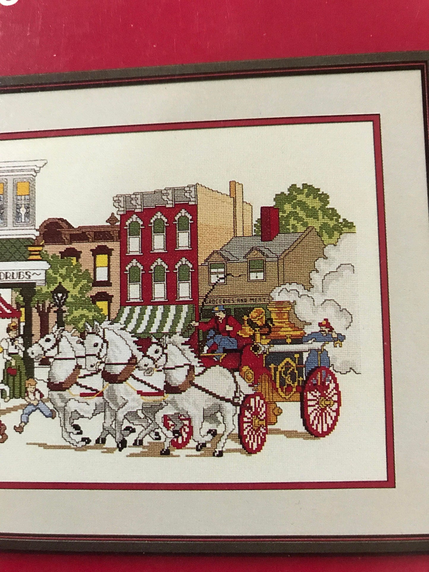 Kount on Kappie, Vintage The FireHouse counted cross stitch design Book 98