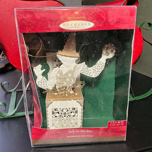 Hallmark Jack-In-the-Box collector&#39;s series choice Keepsake Ornaments see pictures and variations*