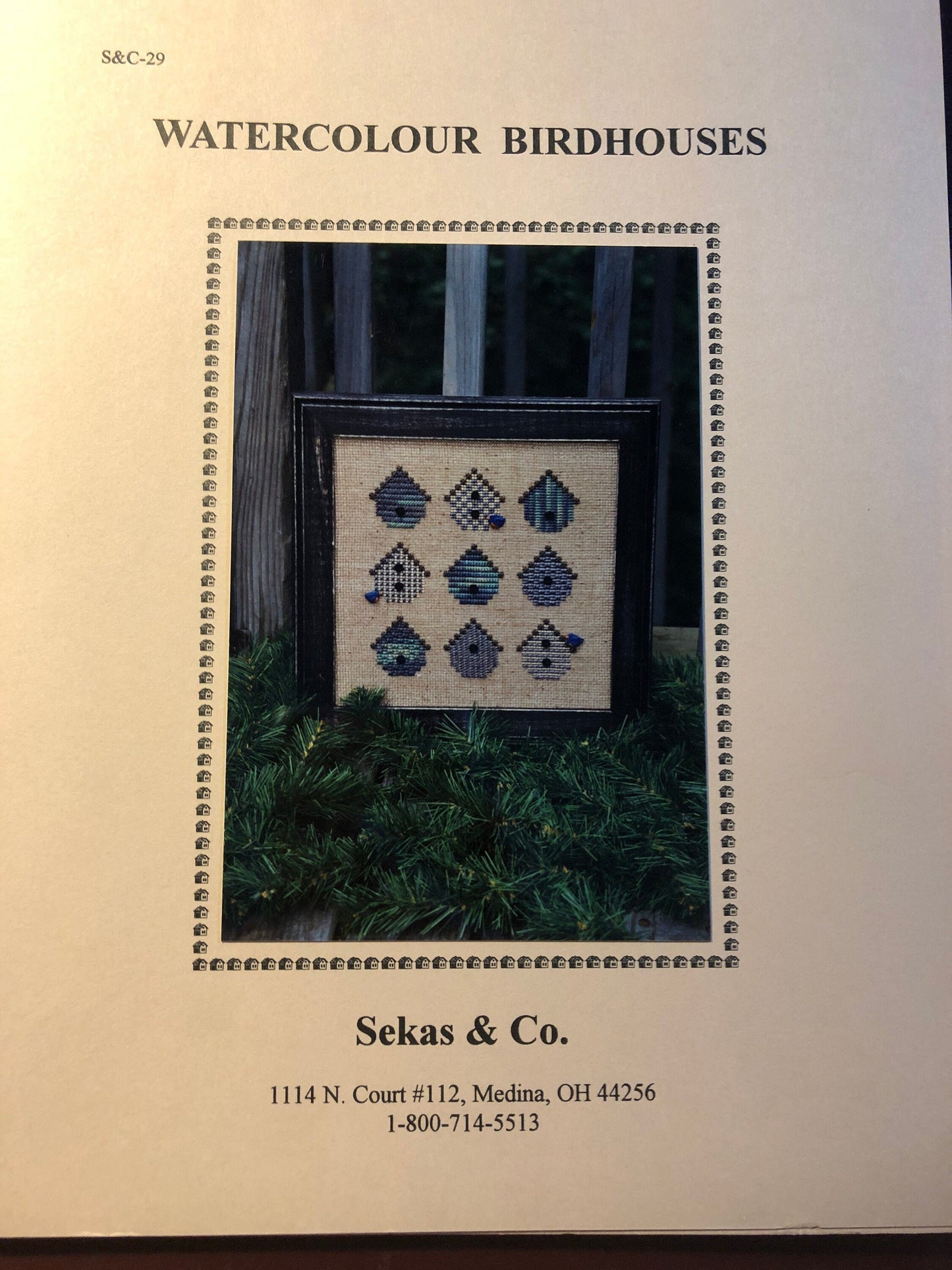 Sekas & Co. choice of vintage counted cross stitch charts see pictures and variations*