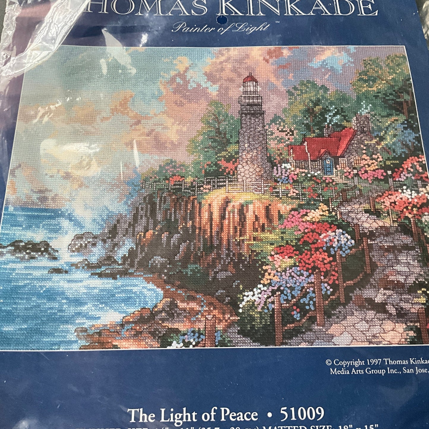 Candamar Designs cboice Thomas Kinkade cross stitch kits see pictures and variations*