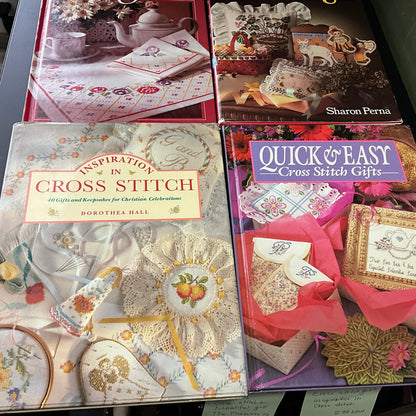 Cross stitch books choice vintage pattern books see pictures and variations*