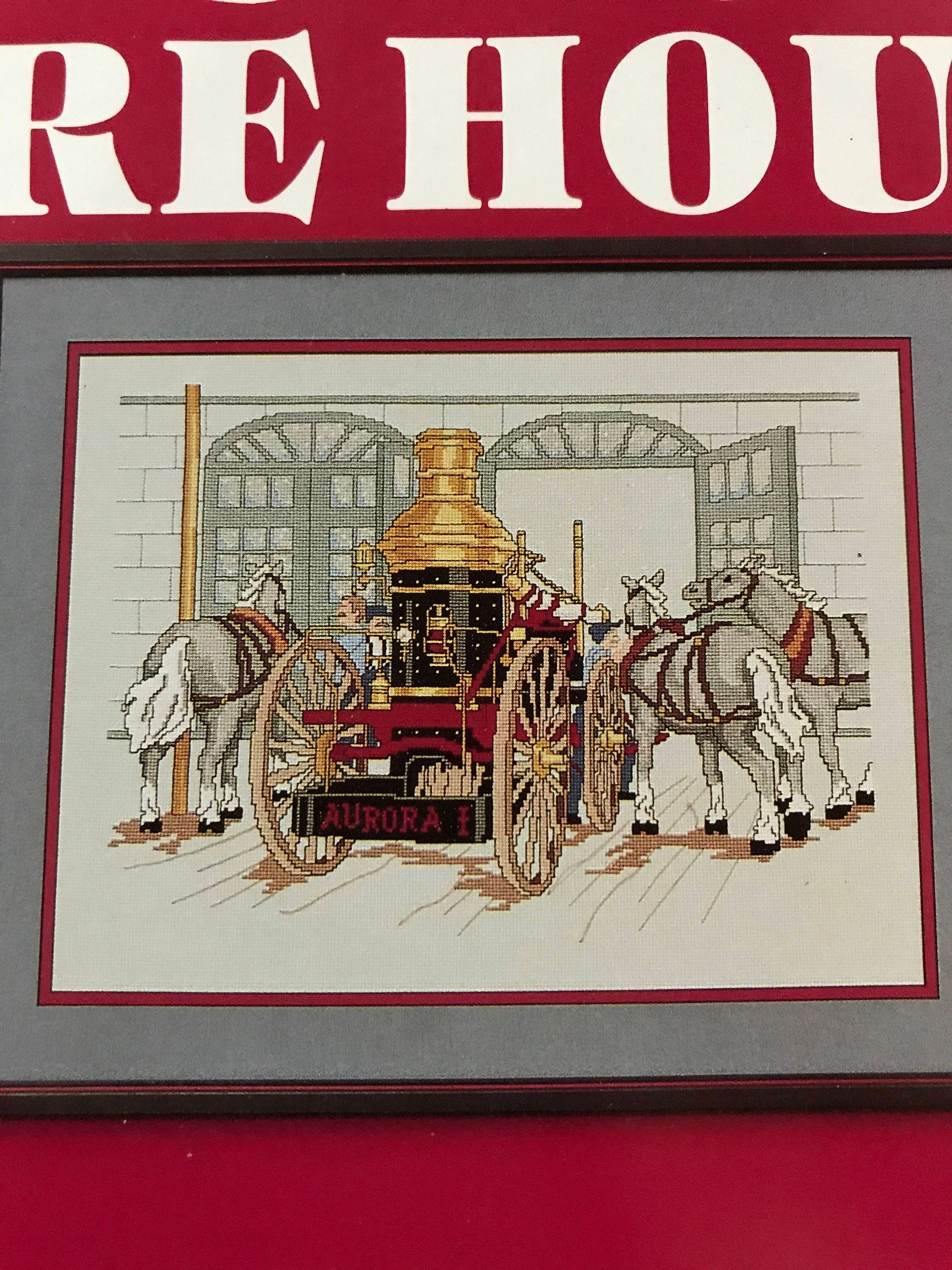 Kount on Kappie, Vintage The FireHouse counted cross stitch design Book 98