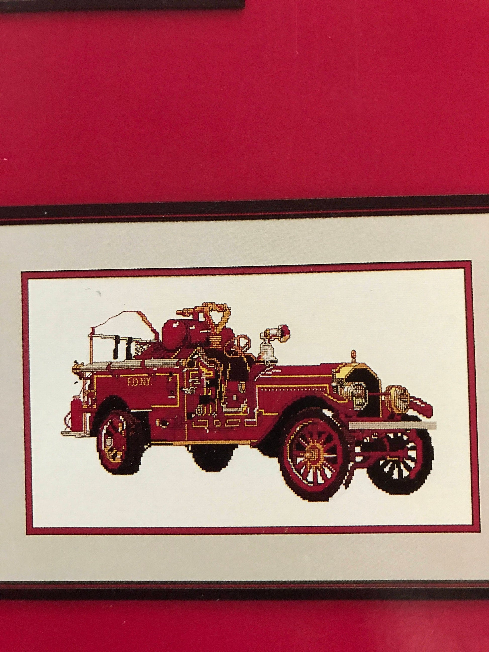 Kount on Kappie, Vintage The FireHouse counted cross stitch design Book 98