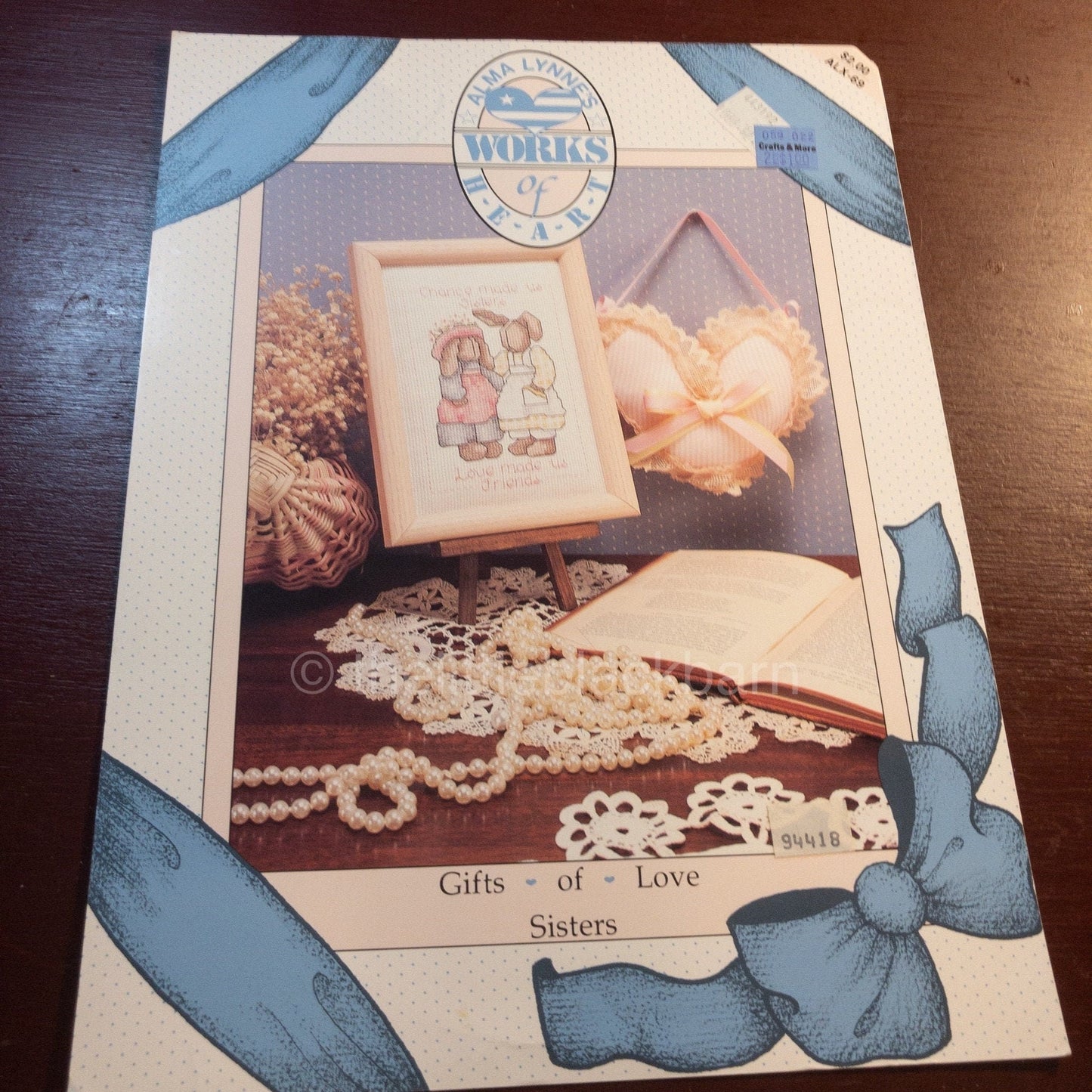 Alma Lynne Designs choice vintage counted cross stitch chart books see pictures and variations*