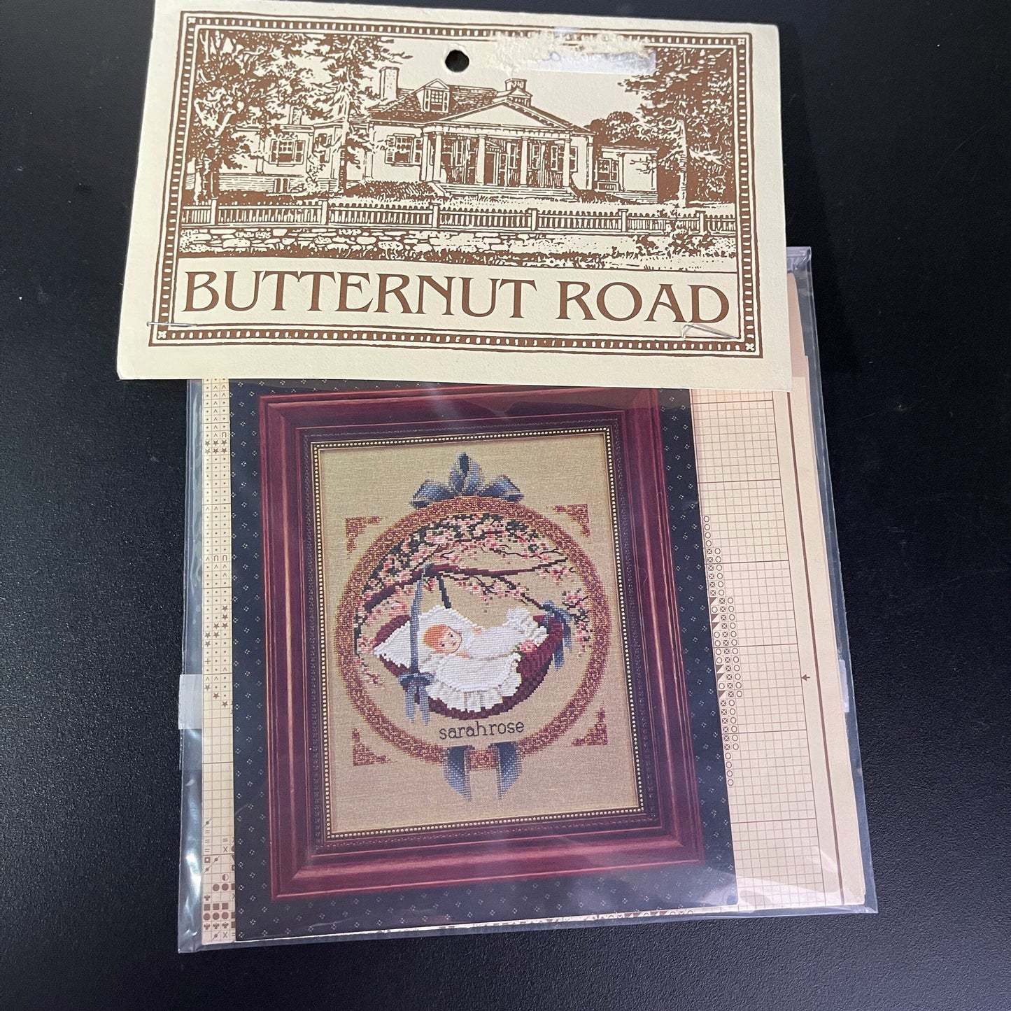 Butternut Road choice of Marilyn Leavitt Imblum vintage original counted cross stitch charts*