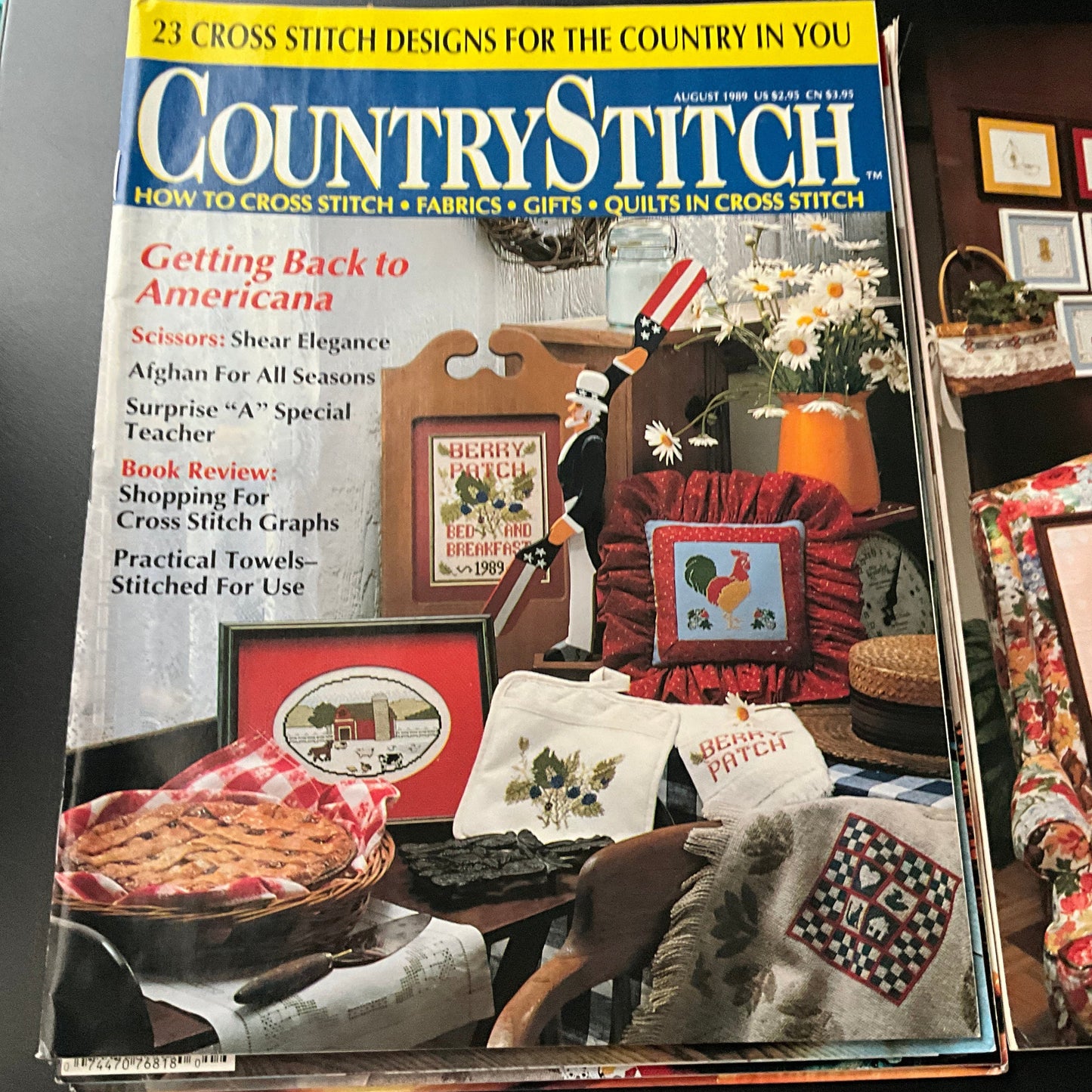 The Country Stitch monthly choice vintage cross stitch magazines see pictures and variations*