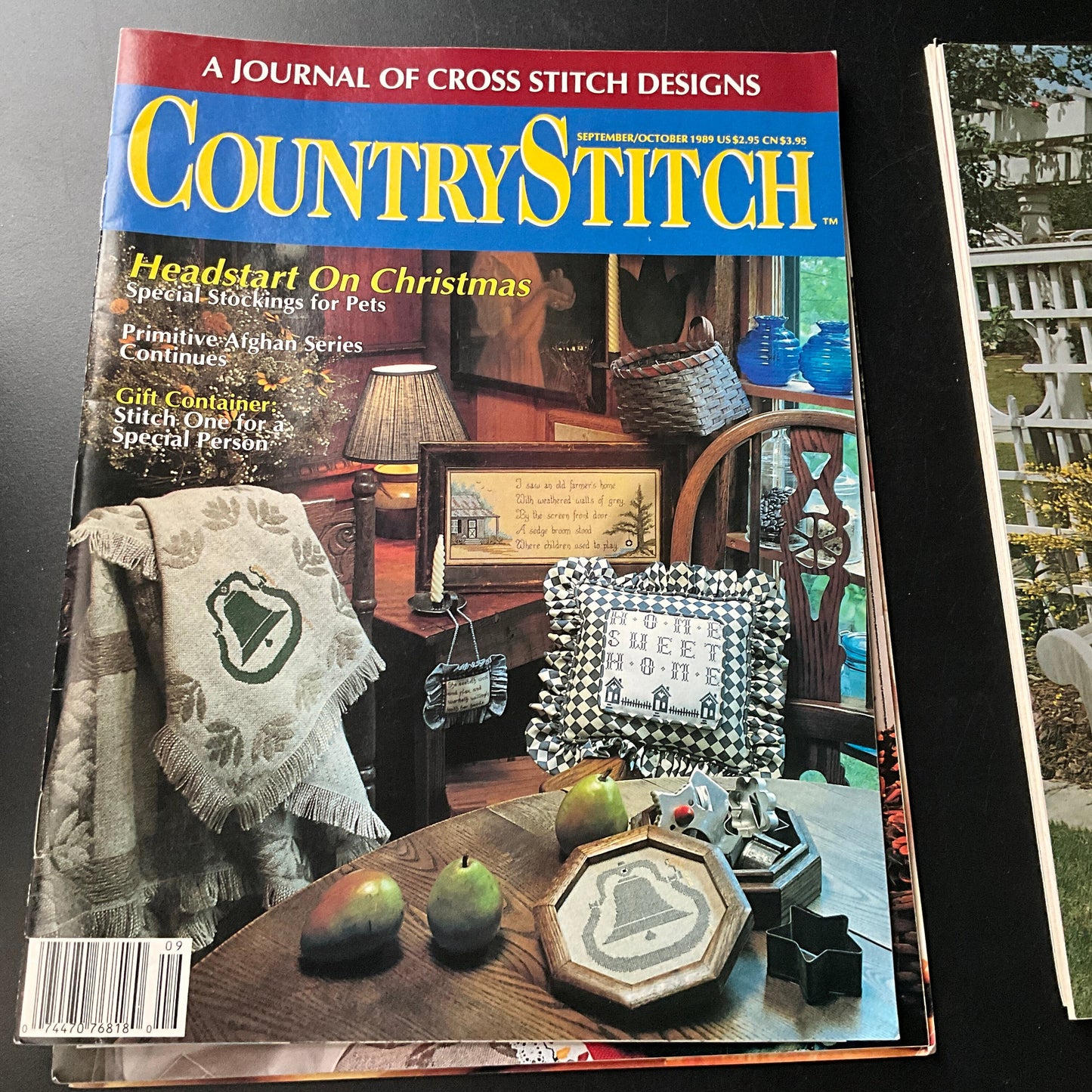 The Country Stitch monthly choice vintage cross stitch magazines see pictures and variations*